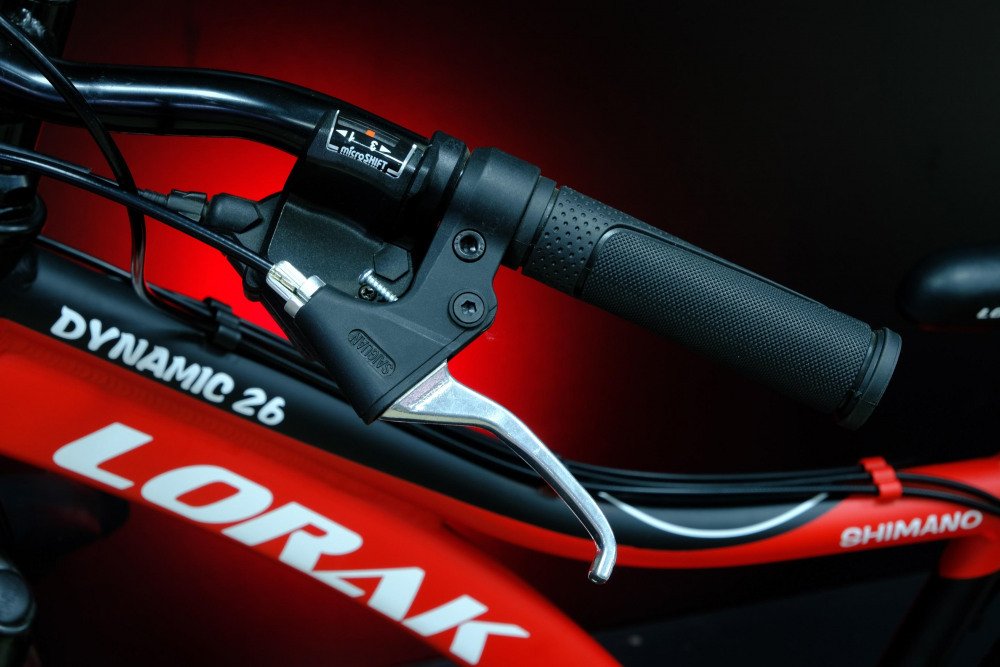 Lorak Dynamic 26 Матовый Чёрный/Красный