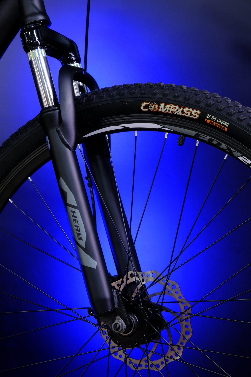 HEAM FOX 29 Матовый Чёрный/Серый